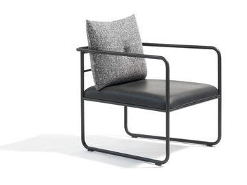 MORRIS JR - Sled base armchair with armrests by Blå Station - view 2
